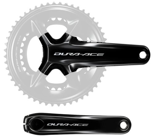 Shimano Dura Ace Crank Arms and Axle - 172.5mm