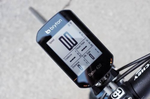 Bryton Rider 420 - GPS Bike Computer